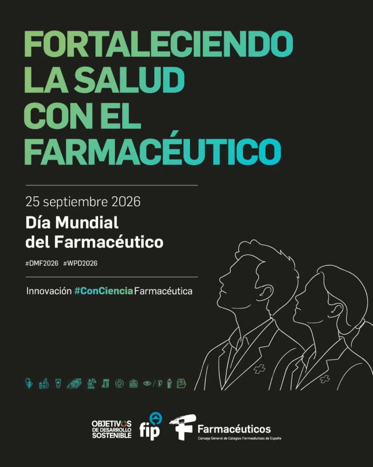 En el Día Mundial del Farmacéutico, la Farmacia reivindicará su papel en el fortalecimiento de la salud de la población